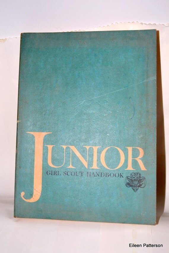 Vintage Junior Girl Scout Handbook