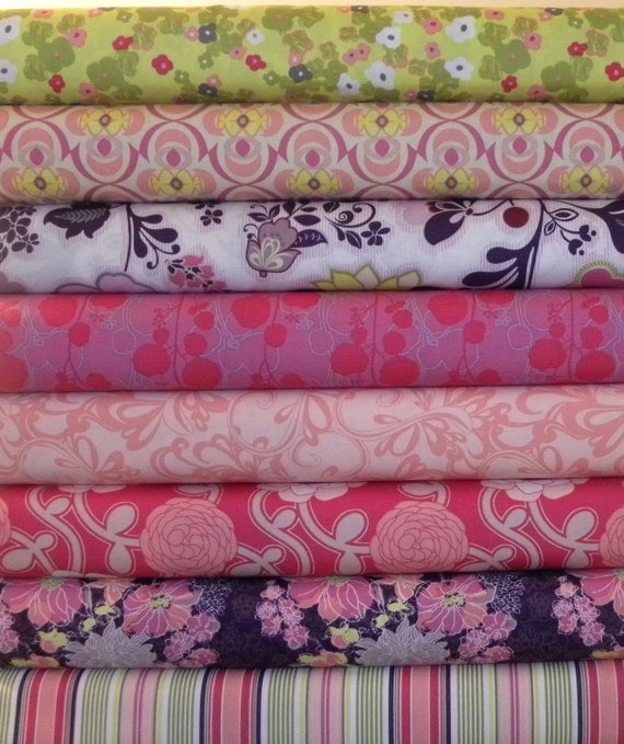 Poetica by AG In- House Studio for Art Gallery Fabrics Rose Ballad 9 Yard Bundle