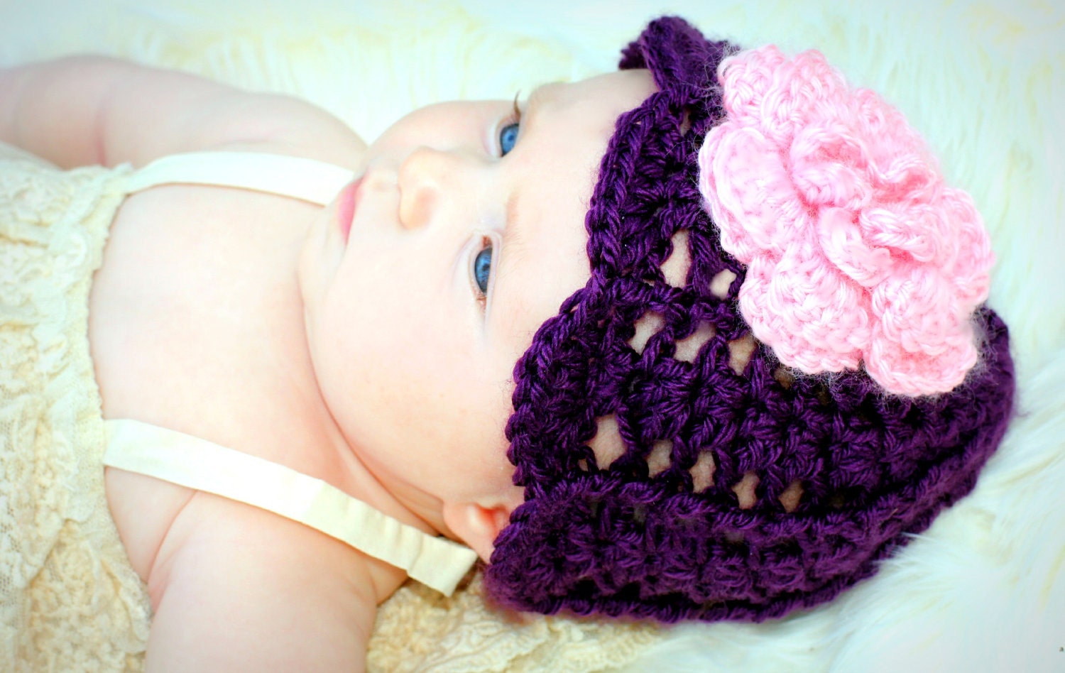Garden Fairy Crochet Hat On Sale