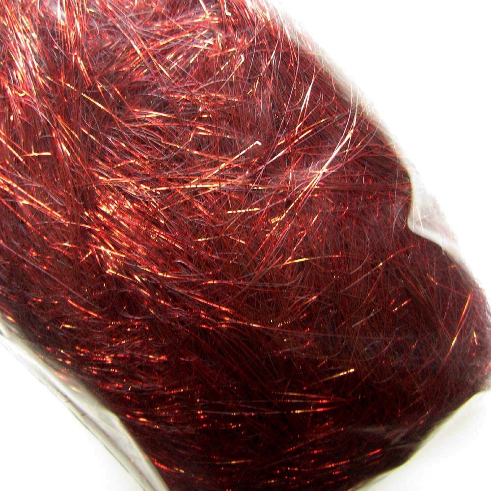 Angelina Hot Fix Straight Cut Fibers Metallic  Holly Berry