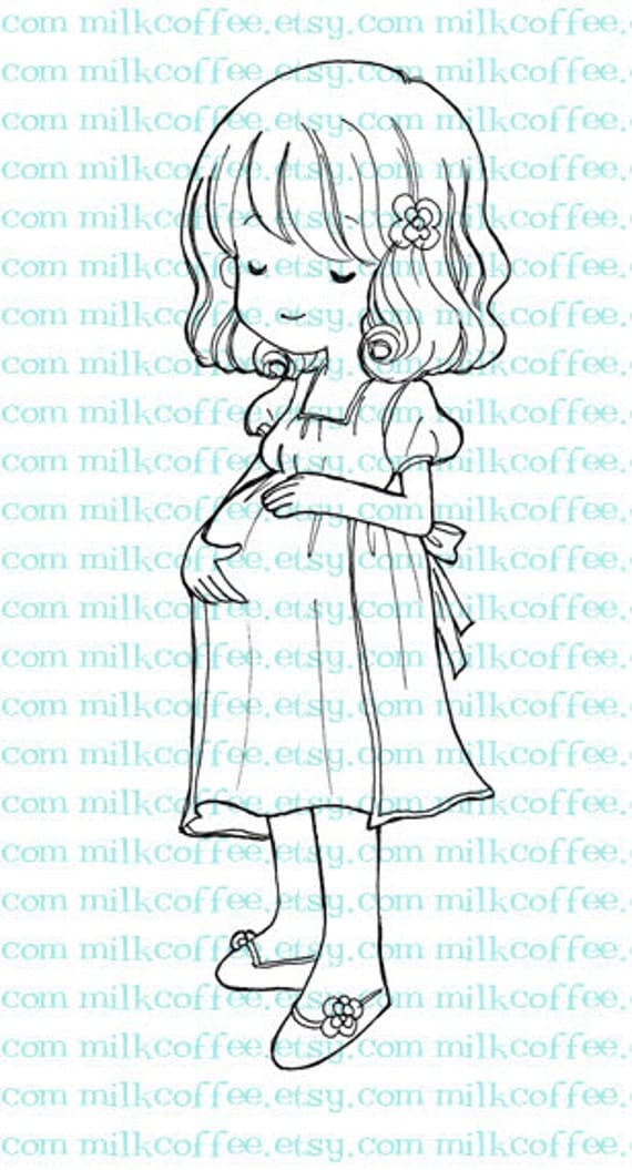 Digital Stamp Mom loves you
