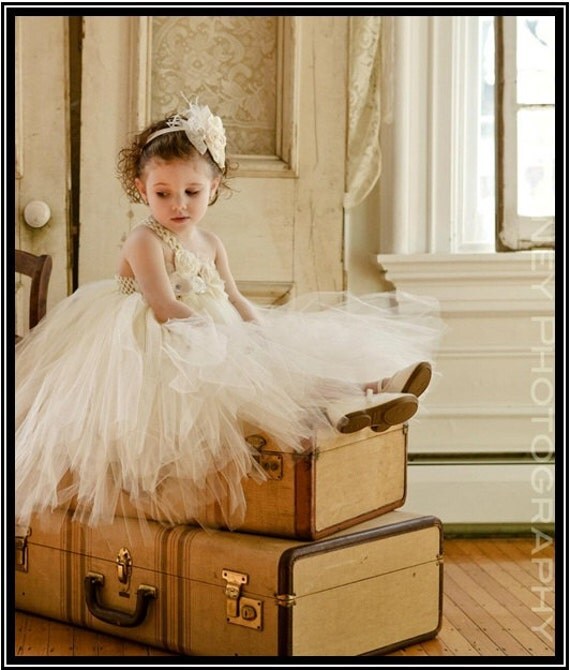 Ivory flower girl tutu dress, Flower girl dress, tutu dresses, wedding