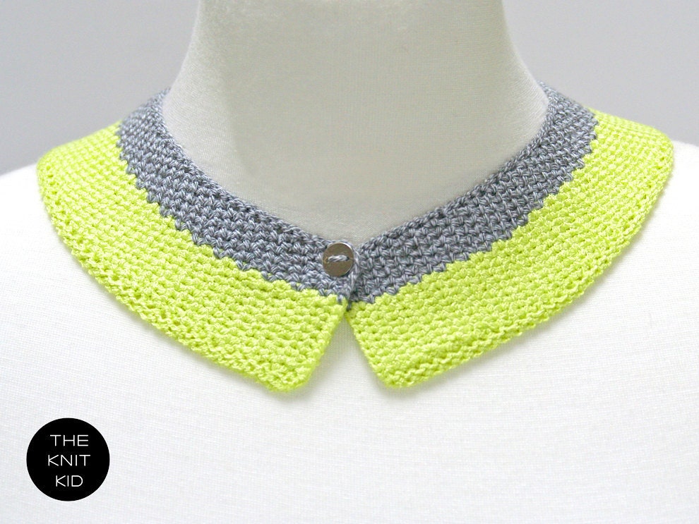 Knitted Collar from theknitkid