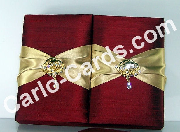 150 Custom Silk Box Wedding Invitations Any Color Combo Completely 