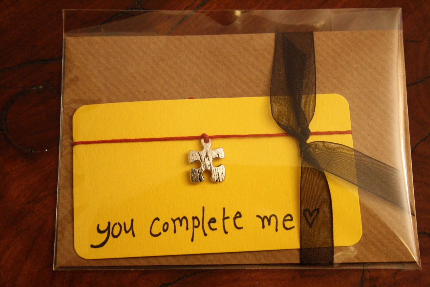 You Complete Me...wish string bracelet