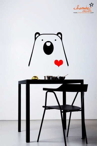 Cute Bear Wall Decal