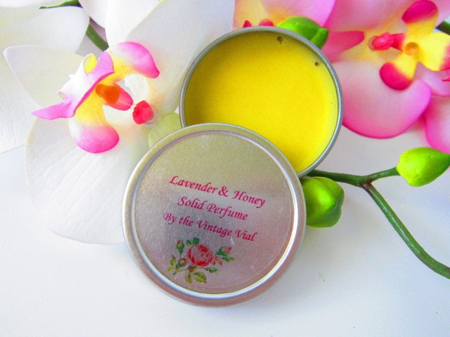 Lavender and Honey Solid Perfume for Women