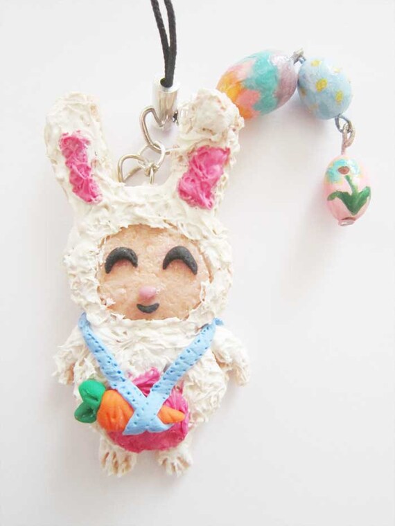SALE:Cotton Tail Teemo Phone Charm