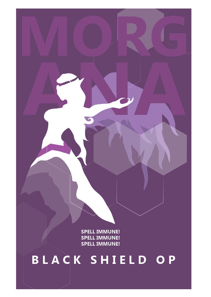 Morgana: League of Legends Print