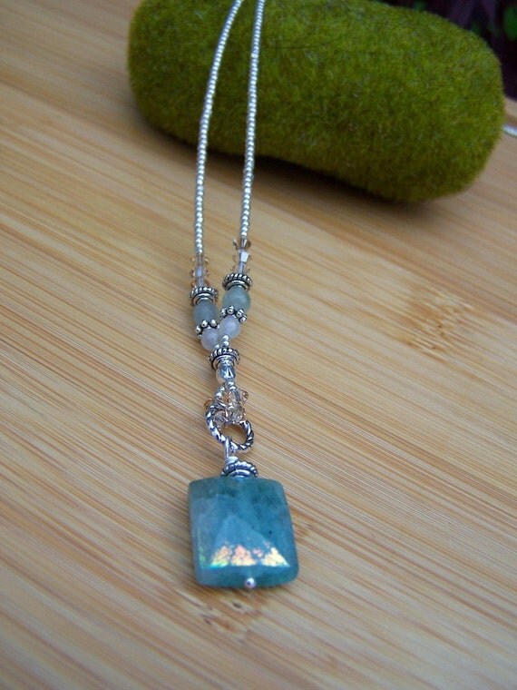Blue Chrysoprase Necklace Preview 2