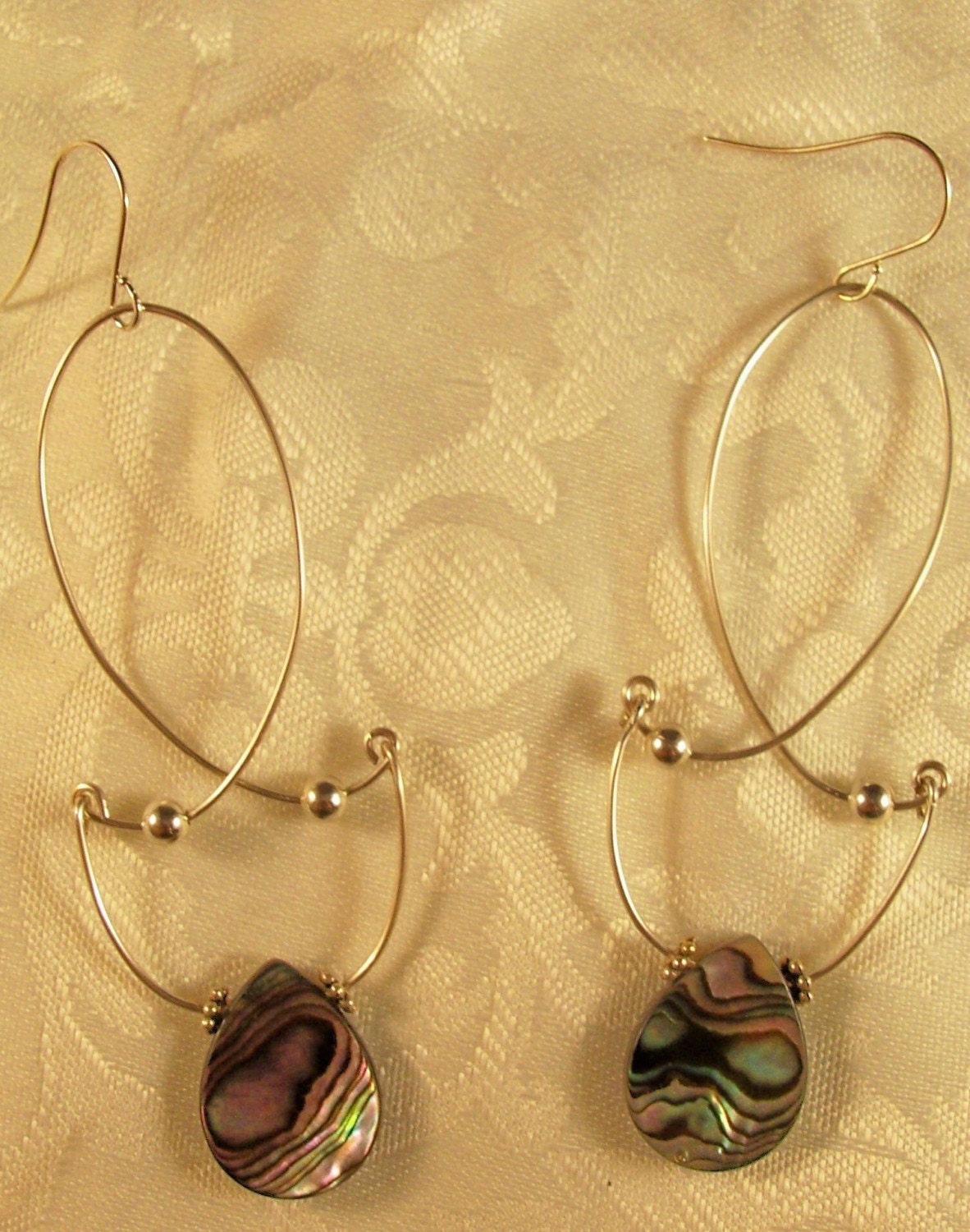 Dancing Paua Shells - Earrings