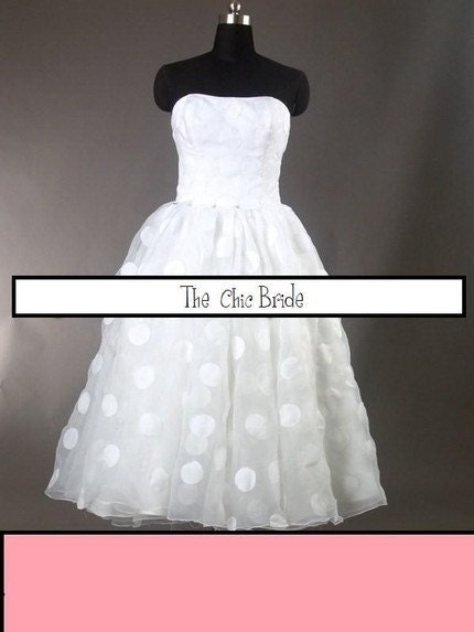 Polka Dot Wedding Dress WOW From CiCiBridal