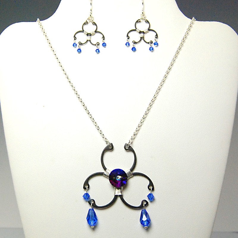 Industrial Elegance... Biohazard Blue II