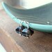Charleston Earrings. Smoky Quartz and Silver