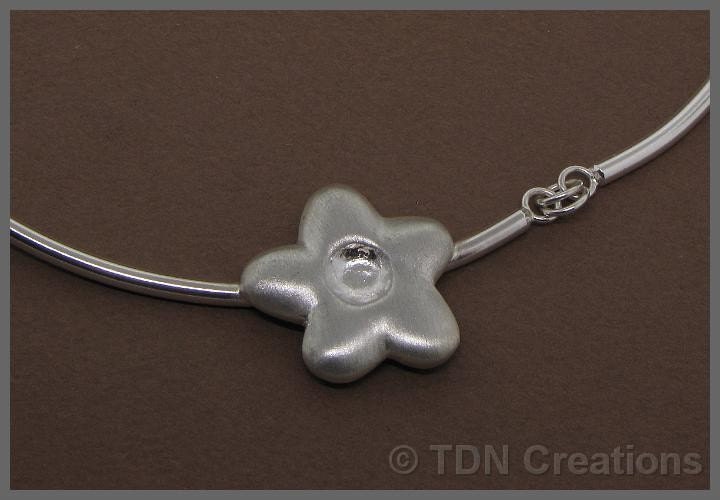 Buttercup sterling silver necklace