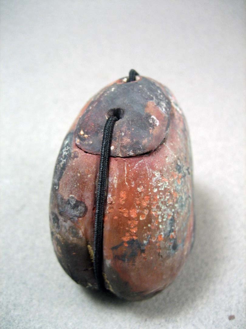 Primitive Fired Pod Pot (22)