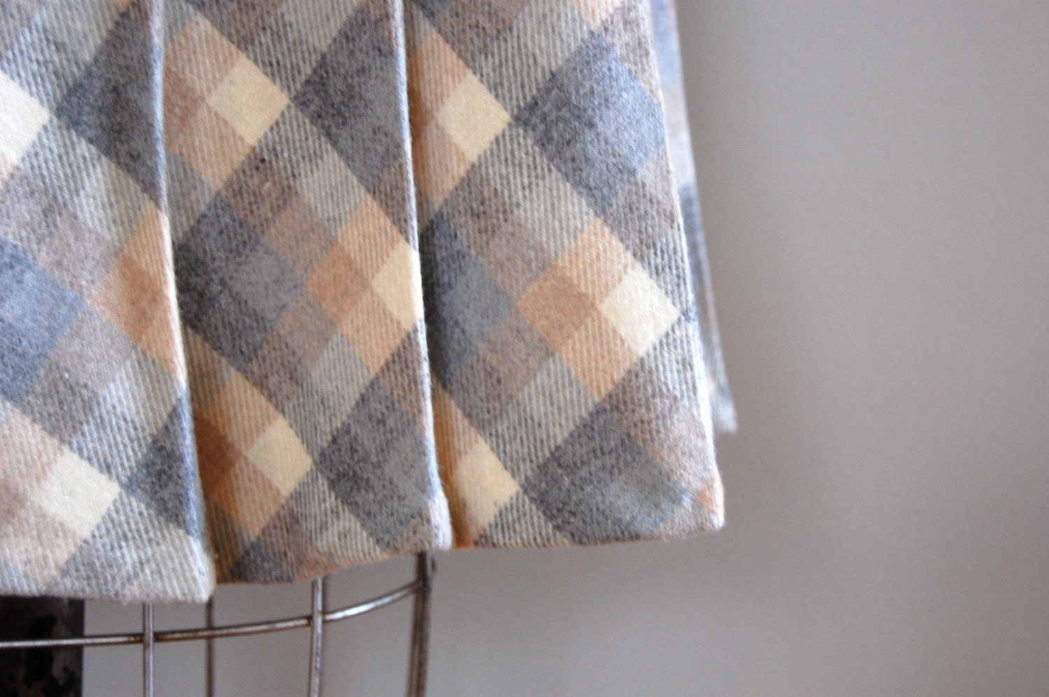 vintage MORNING FROST wool skirt