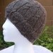 Maggie, Vintage Style Cabled Cloche - PDF Download