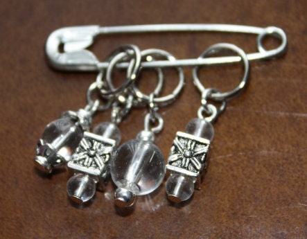Crystal Clear Stitch Markers