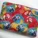 Macaw Head Zipper Pouch with Red Lining by BagsOfaFeather on Etsy