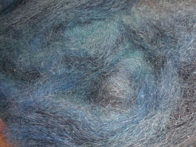 Roving, 3 way mohair - leicester - romney