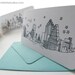 Blank Mini Cards (8) - City Skyline Series