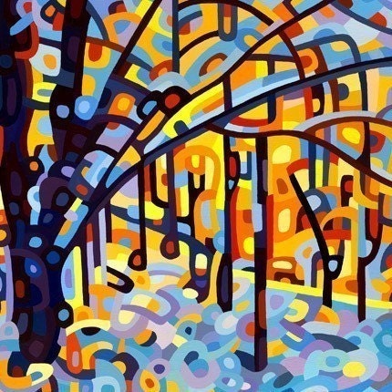 Abstract Fine Art Print - Winter Light
