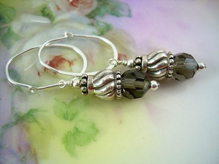 Turkish Cap - Crystal Earrings