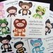 50 Little Friends Playdate Cards (ASSORTED)