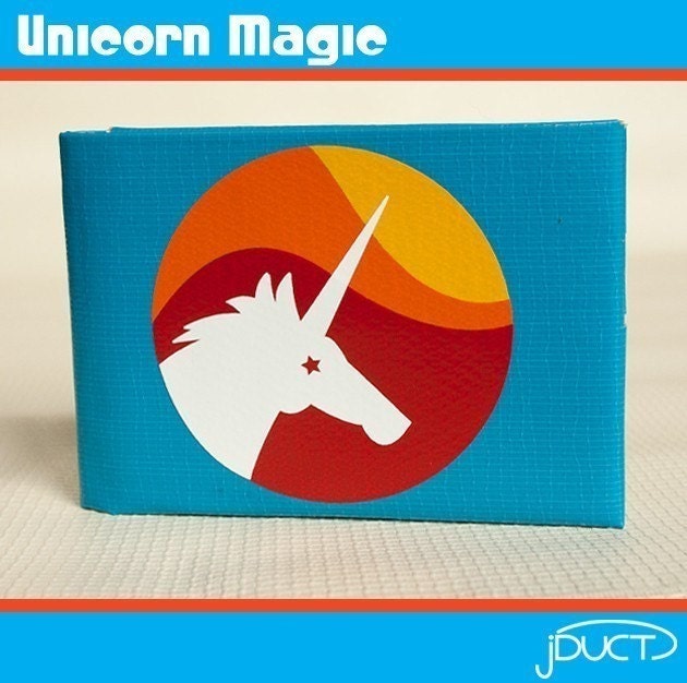 Unicorn Magic Duct Tape Wallet
