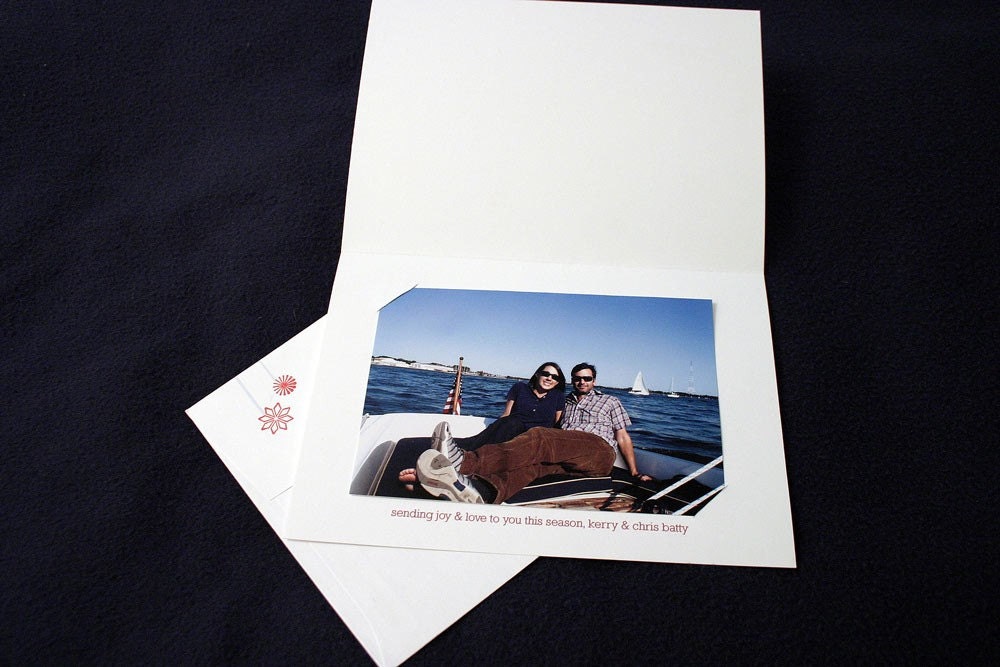 Stars of the Season - set of 10 5 x 7 holiday greeting cards