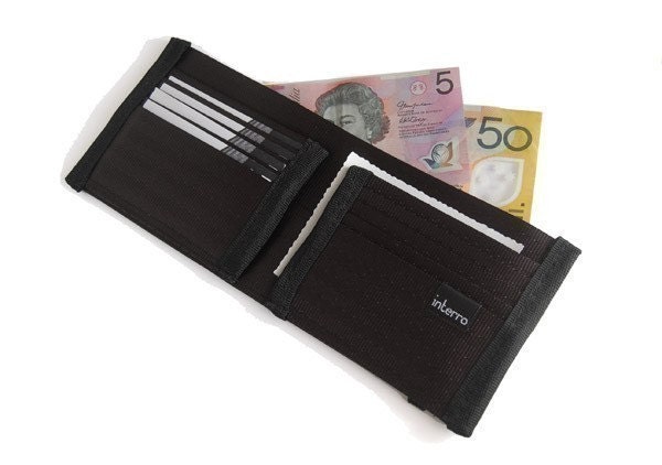 Men's Seatbelt Wallet - Vegan Leather Alternative Wallet