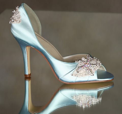Seaside Starfish Satin Shoes... Hand Embellished With Treasures... Mermaid... Available In Over 100 Colors