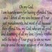 The Act of Contrition 8x10 Catholic Prayer Print Green/Purple Blends