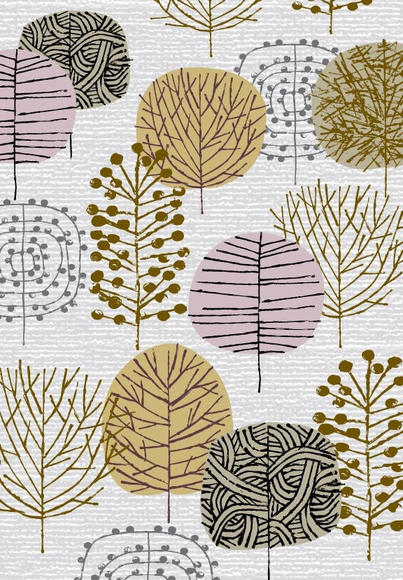 Little Winter Trees, limited edition giclee print