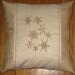 New Embroidered Snowflake Pillow Version 1 New 14 x 14 Insert -- Item 48