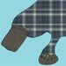 Plaidypus - Plaid Platypus 8x10 Art Print