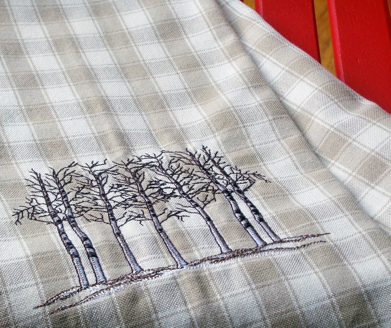 Winter Trees Tea Towel