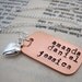 Family copper dogtag