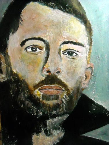 Thom Yorke Radiohead Original Painting