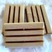 Wooden Soap Deck or Soap Dish,  3 pack, H6