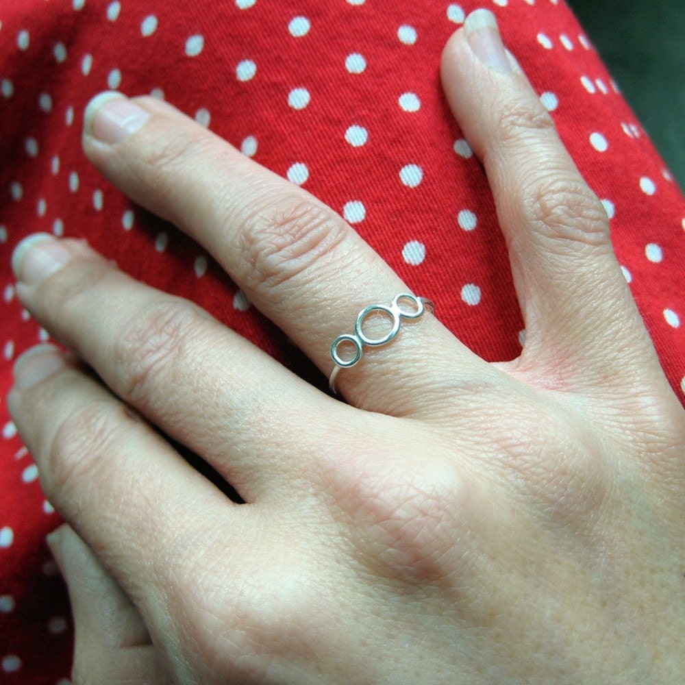 Triple Bubble Ring