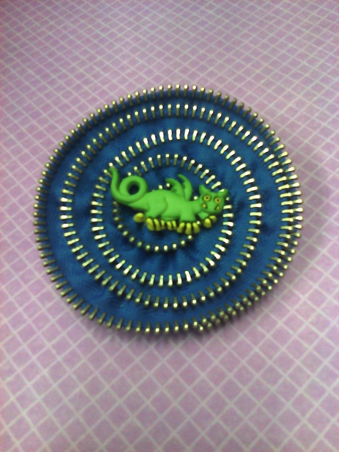 Dragon Zipper Brooch