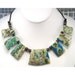 Handcrafted Choker - Turquoise BeadStar Winner Sister Necklace No. 128