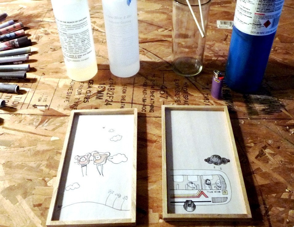City Folk Art piece - Dark Days / Colfax