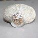 Bird Necklace with Coin and Flower filigree by smilesophie on Etsy
