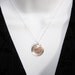 Bird Necklace with Coin and Flower filigree by smilesophie on Etsy
