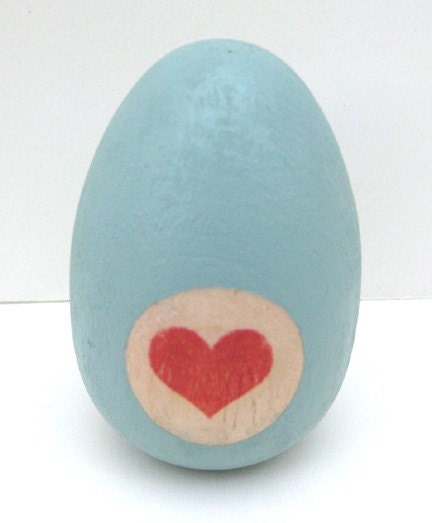 Heart Good Egg- Blue