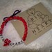 BIG HEART Inspirational bracelet Believe In God He Embraces All Restores, Transforms