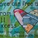 Love Can Free Us From All Excess 8x10 Mixed Media Art Print